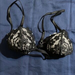 Savage X Fenty Black Lace Bra